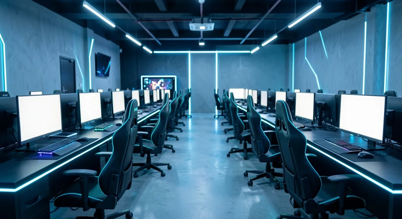 Interior del club Werdavia en Bucaramanga