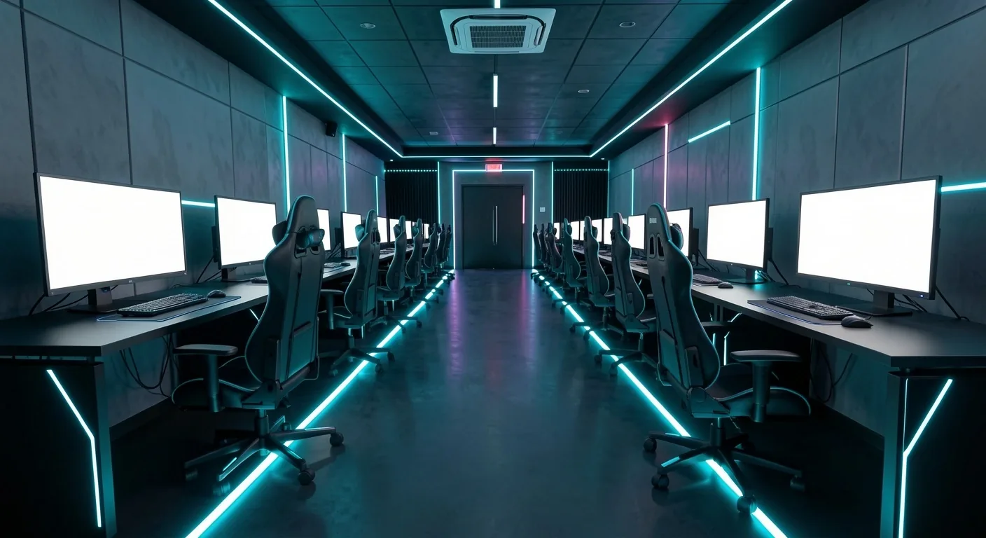 Interior del club Werdavia en Bucaramanga